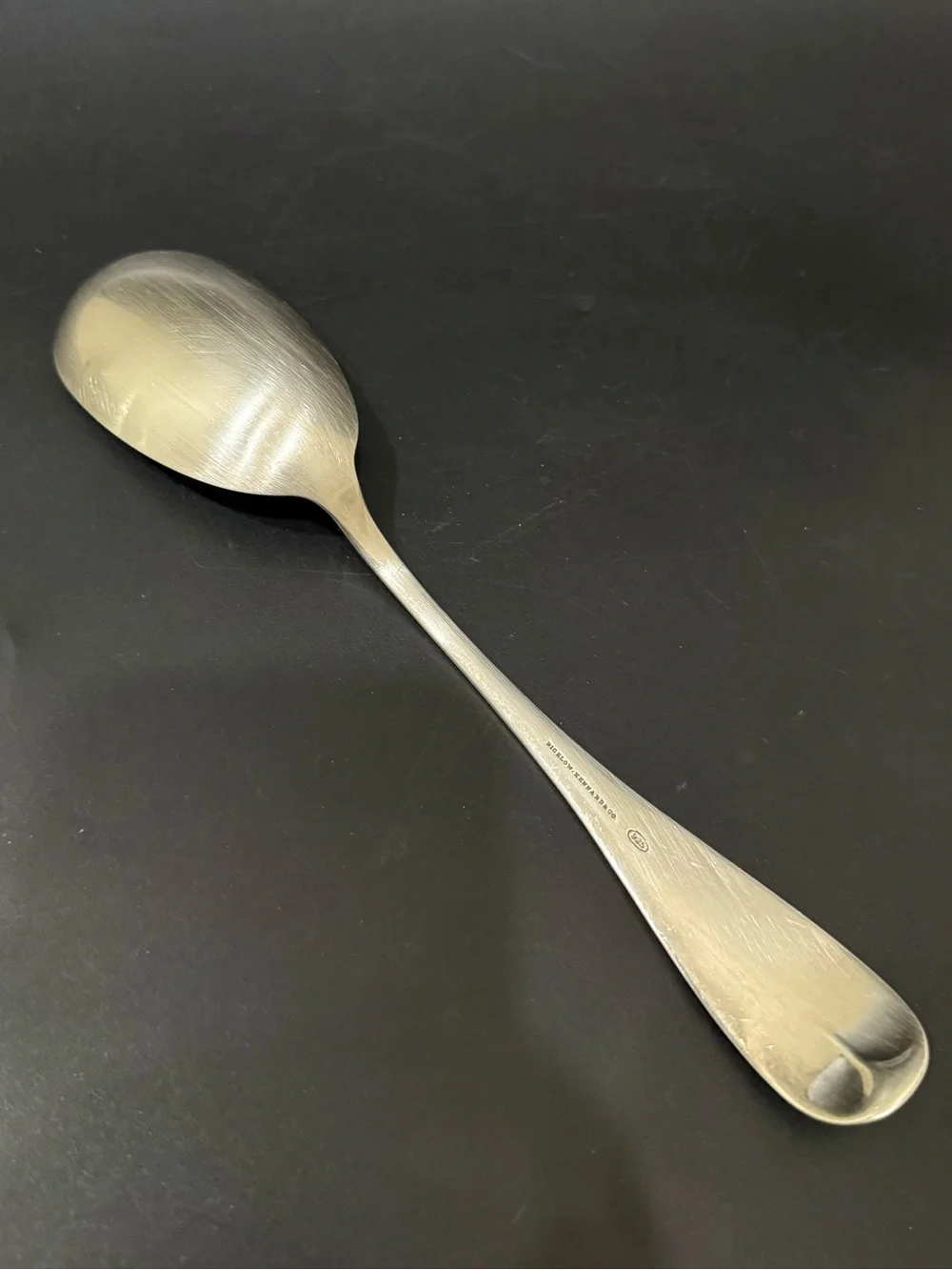 Vintage Bigelow, Kennard & Co. 925 Sterling Silver Pineapple 9” Serving Spoon